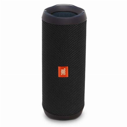 Description

An all-purpose, all-weather companion for your music, the Bluetooth Portable Stereo Speaker is the portable, waterproof wireless speaker you've been looking for!

The JBL Flip 4 is the next generation in the Flip series, delivering surprisingly powerful stereo sound. Powered by a 3000mAh rechargeable Li-ion battery, the Flip 4 offers 12 hours of continuous, high-quality audio playtime and sports durable, waterproof fabric materials that lets you take the party everywhere in any kind of weather. The JBL also features a built-in noise and echo cancelling speakerphone for crystal clear conference calls and JBL Connect+ technology that can wirelessly link more than 100 JBL Connect+ enabled speakers together to seriously amplify the listening experience!

PRODUCT FEATURES:

Wireless Bluetooth Streaming: Wirelessly connect up to 2 smartphones or tablets to the speaker and take turns playing impressive stereo sound.

IPX7 Waterproof: No more worrying about rain or spills; you can even submerge Flip 4 in water.

JBL Connect +: Link more than 100 JBL Connect+ enabled speakers together to amplify the party.

JBL Bass Radiator: Hear the bass, feel the bass, see the bass. Dual external passive radiators demonstrate just how powerful your speaker is.

DETAILS:

* Wireless Bluetooth Streaming
* 12 hours of playtime
* IPX7 Waterproof
* JBL Connect+
* Speakerphone
* Voice Assistant Integration
* Lifestyle Material
* JBL Bass Radiator

In the box:
* JBL Flip 4
* Micro-USB Ladekabel
* Quick Start Guide
* Safety Sheet
* Warranty Card

